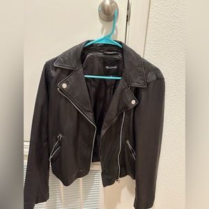 Madewell washed leather jacket